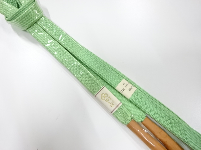 未使用品　正絹　手組帯締め